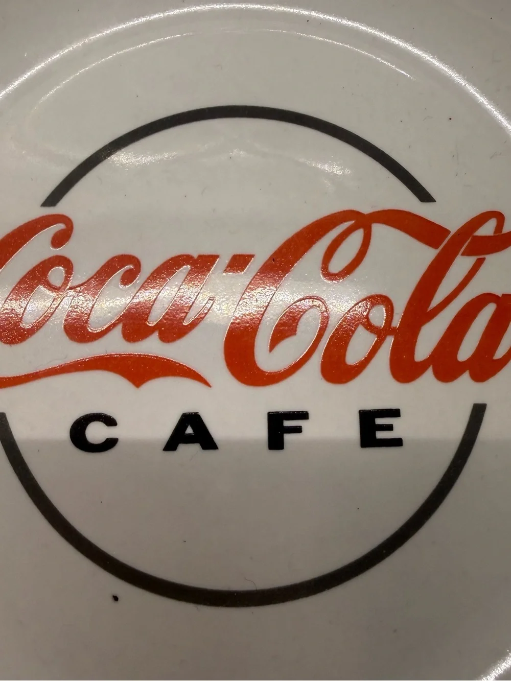 Coca Cola add touch